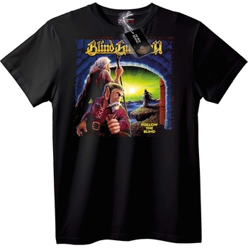 NOONEBRAND Тениска Blind Guardian - Следвай Сляпо - XS, Black