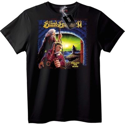 NOONEBRAND Тениска Blind Guardian - Следвай Сляпо - XS, Black