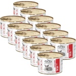 4Vets NATURAL 4Vets Котка Натурална Простата Рецепта с Телешко 12 x 185 г