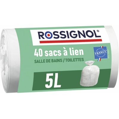 Rossignol SAS Sáčky 5 L Rossignol Bagy 99135 balení 40ks bílé 14µm