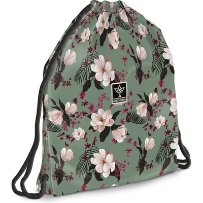 Ars Una sáček na přezůvky Flowery Green teen
