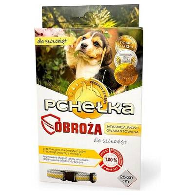 Pchełka Obojok pre šteniatka proti blchám a kliešťom 25-30 cm