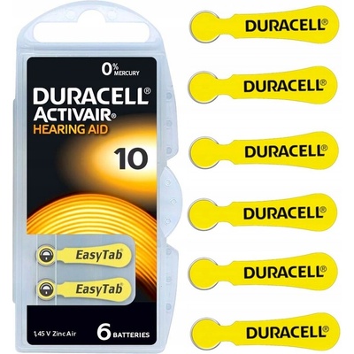Duracell Activair DA 10 6ks 4043752174793