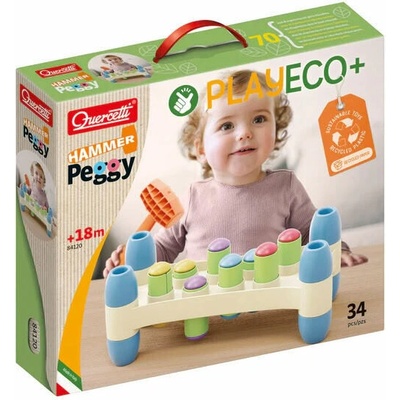 Quercetti PlayEco+ Hammer Peggy