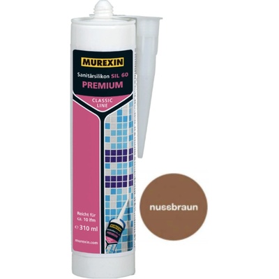 Murexin SIL 60 sanitární silikon 310 g nussbraun