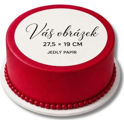 Dortisimo Tisk na jedlý papír A4 0,5 mm (pouze formát jpg a pdf) – Zboží Dáma