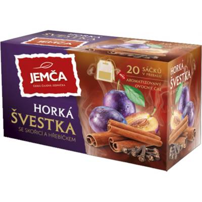 Jemča Horká Švestka čaj 20 x 2 g