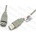 Wiretek WUCBE-5 USB a-a, samec/samička, 5m
