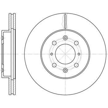 Brzdový kotúč REMSA 6224.10