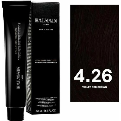 Balmain Professionnel Colors of Tailoring permanentní barva na vlasy 4.26 fialově červenohnědá 60 ml pro ženy
