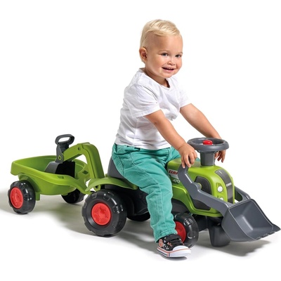 FALK Baby Claas s vlečkou lopatkou a hrabičkami 212C