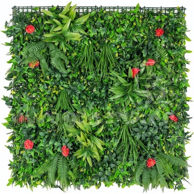 Umelý kvetinový panel 100cm x 100cm
