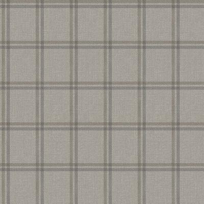 Origin 347624 Vliesová tapeta na stenu imitácia hnedej látky anglické káro Natural Fabrics rozmery 0,53 x 10,05 m