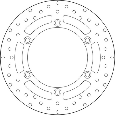 Predný brzdový kotúč Brembo HONDA 600 SW-T 2011 - 2012