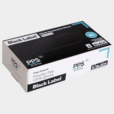 STENSO Еднократни ръкавици от нитрил pps nitrile black pf, 04300144 (04300144)