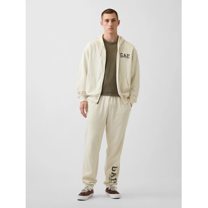 GAP Спортни панталони French Terry с лого GAP GAP | Bezhov | МЪЖЕ | L