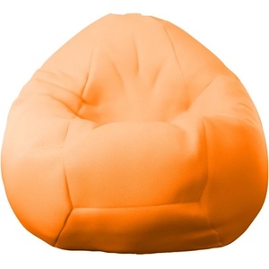 Pufrelax Пуф круша 520л. , Nirvana Gigant - Orange, PU кожа, Пълнеж от полистиролни перли (PUF-G-NGG-PU-OR)