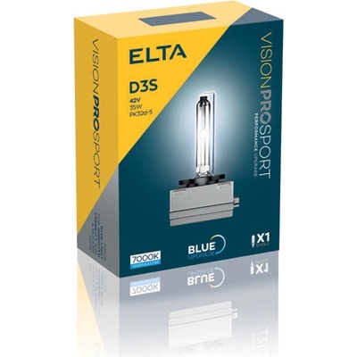Xenonová výbojka ELTA D3S Vision PRO SPORT 7000K