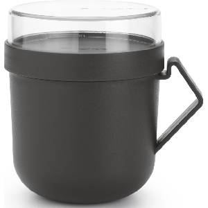 Brabantia Контейнер за супа Make & Take 600 мл сив (203824)