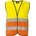 Korntex HI-VIS KXVW WOLFSBURG BASIC / Светоотразителна жилетка - жълто/оранжева S (76KXVWz2001)