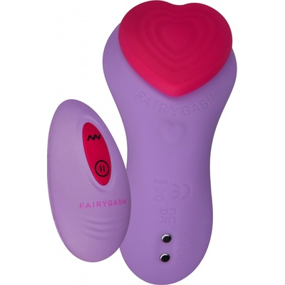 FairyGasm Intimní masážní přístroj HeartGem Fialová UNI