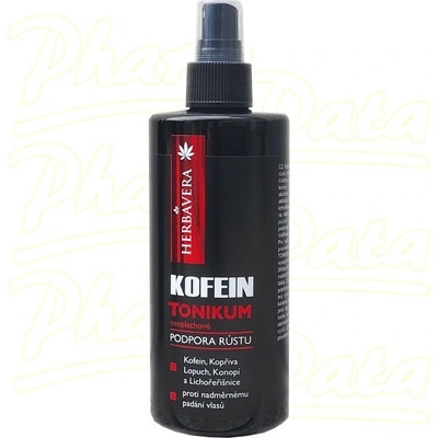 Tonikum Kofein podpora růstu neopl.HERBAVERA 300ml