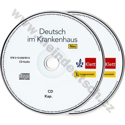 Deutsch im Krankenhaus Neu audioCD k učebnici