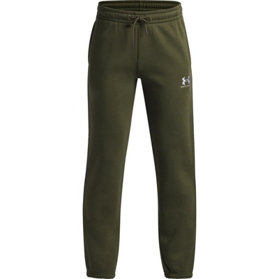 Under Armour B ICON Fleece TAPING Joggers zelené 1390294-391