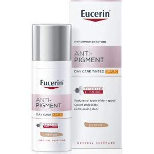 Eucerin Anti-Pigment Оцветен днeвен крем, тъмен, SPF30, 50 ml