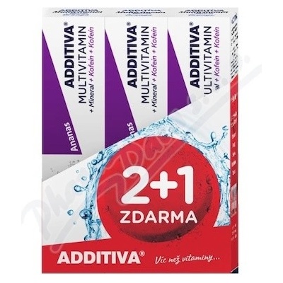 Additiva Multivitamin+mineral Ananas 3 x 20 tablet