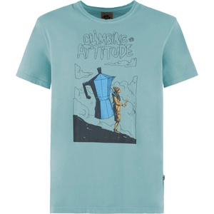 E9 Мъжка тениска E9 Atti T-shirt - Aquamarine (217-0116-0112)