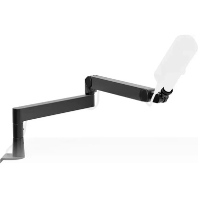 Стойка за микрофон Elgato Wave Mic Arm Pro, за микрофони с резба 3/8" и 5/8", 360° въртене, нископрофилно рамо, черна (10AAT9901)