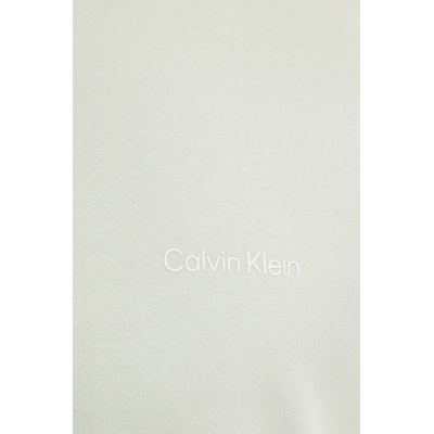 Памучна тениска Calvin Klein в сиво с изчистен дизайн K10K109894 (K10K109894)