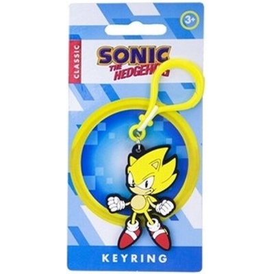 Prívesok na kľúče Sonic Super Sonic 2D