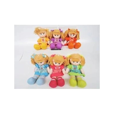 SUN-DAY Doll 6 designs 40cm with glossy 163042 Sunday mix price for 1 piece