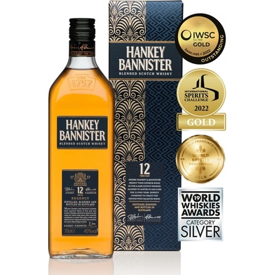 Hankey Bannister 12y 40% 0,7 l (karton)