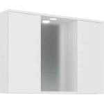 ASIR GROUP Огледален шкаф за баня 95 см с LED осветление Asir Purus Desna 100 бял (785PNC1251)