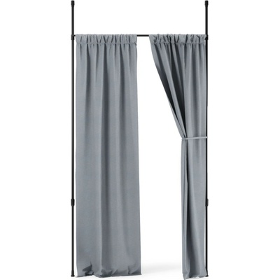 Nastavitelná závěsová tyč Umbra ANYWHERE Š.91-168 cm černá matná