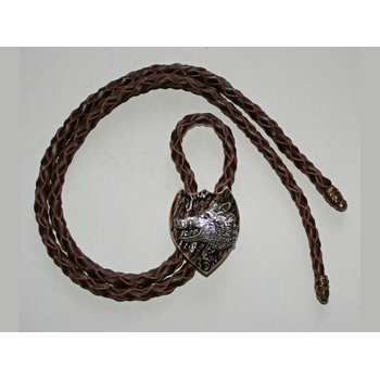 Odimon Poľovnícka kravata diviak hlava z profilu