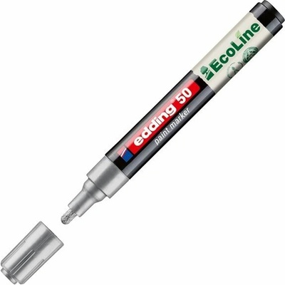 Edding EcoLine 50 strieborný