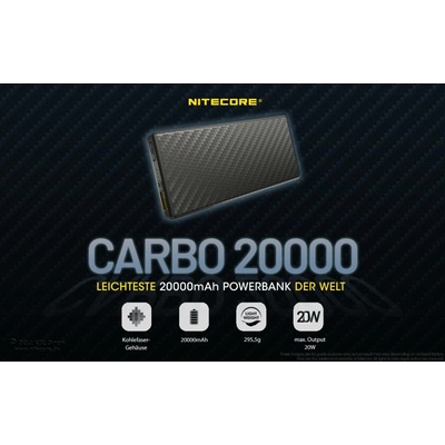 Nitecore Carbo 20000