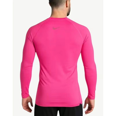 Nike Pro Mock Thermoactive Long Sleeve Top Pink