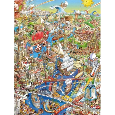 HEYE Historická řeka 1500 dielov