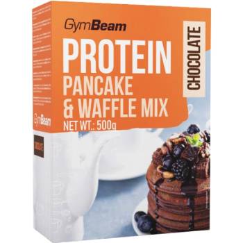 Image 1 of GymBeam Protein Pancake & Waffle Mix [500 грама] Шоколад