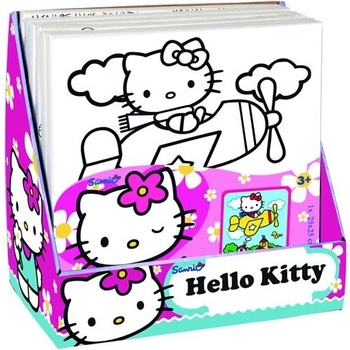 Hello Kitty v letadle Malování na plátno