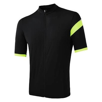 Sensor COOLMAX CLASSIC pánský kr.rukáv celozip true black