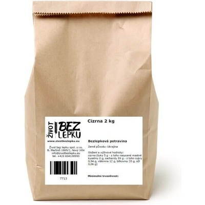 Život bez lepku Cizrna 2 kg