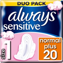 Always Ultra Sensitive Normal Duo 20 ks