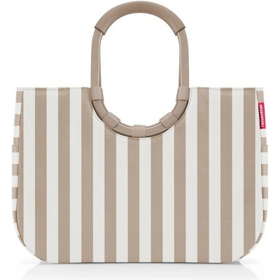 Reisenthel Loopshopper L Summerstripes coffee