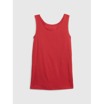 GAP Детска тениска с дантела GAP GAP | Cherven | Момичешки | 116/122